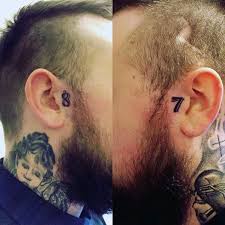 2 butterfly tattoo behind ear; Top 101 Best Ear Tattoo Ideas 2021 Inspiration Guide