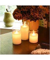 Flameless specialties inc is located in farmville city of virginia state. Jh Specialties Inc Lumabase Lumabase Battery Operated Realistic Flame Led Wax Candles In Glass Holders Set Of 3 Flameless Candle Set Candle Set Glass Holders