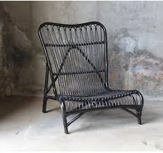 Storsele Black Rattan Chair Black Rattan Chair Rattan Chair Rattan Lounge Chair