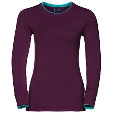 Tee shirt de la marque kaporal femme manches longues babel noir , inscription au dos. T Shirt Manches Longues Femme Odlo Natural 100 Merino Violet Taille S Sous Vetement Thermique De Sport Equipements Sportifs Fnac