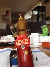 Tipp Co Germany Tin Toy Motorrad 696 And 694 1932 1936 30cm