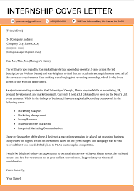 This is the perfect way to express how your specific skills are relevant to the open position. Cover Letter For Internship Artofit