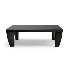 Modern side table coffee end tables nesting for bedroom home decoration. Contemporary Coffee Table Sabre Hugues Chevalier Wooden Rectangular Black
