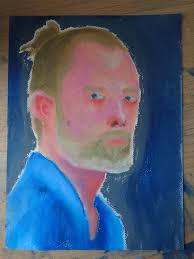 My first attempt at a portrait. Found it really difficult to work in the  finer details (eyes, nostrils etc) so any tips would be much appreciated! :  r/Oilpastel