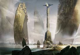 Levi Hopkins Coastal Beacon Digital Painting Techniques Fantasy Landscape Digital Painting