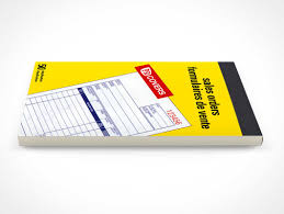 Updated new inclusion on 02/06/2021 premium square booklet mockup. Receipts Psd Mockups
