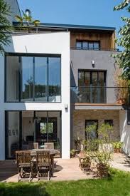 Extension Rehabilitation D Une Maison De Ville Projet O Contemporary Exterior Other Metro Aaacsc Architecture Architecture House House