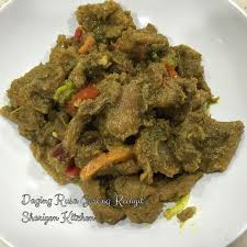 Masih dengan serial daging rusa, setelah membuat dendeng rusa balado ala jadi kalau anda cukup beruntung mendapatkan daging rusa, silahkan mencoba resep ini. Resepi Daging Rusa Goreng Kunyit Inibaruresepi Gobitage Com