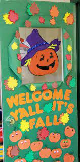 Buffalo plaid classroom decoration ideas. Preschool Fall Classroom Door Decorations Novocom Top