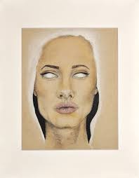 Binge TV : Original Colored Pencil Drawing