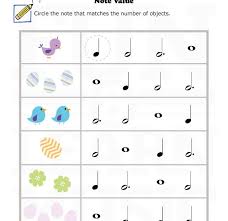 Music Worksheets Easter Note Value 001 Music Worksheets Music Theory Worksheets Elementary Music Worksheets