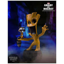See more ideas about groot, baby groot, guardians of the galaxy. New Guardians Of The Galaxy Marvel Animated Style Groot Rocket Raccoon Statue Ebay