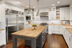 Need a solid wood kitchen worktop? Butcher Block Countertops In Two Species Qualified Remodeler