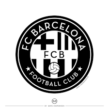 Included in the top three uefa and located in barcelona and created at the initiative of a group of athletes from catalonia, spain, the uk. Marc Heerenveen Redesign Fcb Logo Black White Fcbarcelona