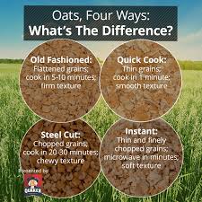 the difference between our oats