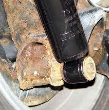Most cars made after 1995 have shock absorbers in the rear and strut assemblies in the front suspension. Toyota Sienna New Rear Shocks The Smell Of Molten Projects In The Morning