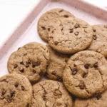 This article contains affiliate links. Best Healthy Chocolate Chip Cookies Vegan Gluten Free Refined Sugar Free Oil Free Veggiekins Blog