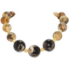 russian quail egg baltic amber necklace