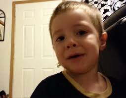 Moment toddler believes his father has 'stolen' his ear and then bursts  into tears