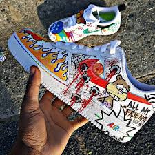 The Spring Custom Nike Air Force 1 07 The Spring Custom Nike Lowtop Af1s As For All Custom Made Shoes Each Match Is Nike Ayakkabilar Ayakkabilar Nike
