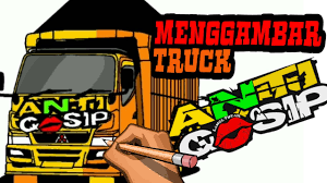 List vectortruck photos and videos. Menggambar Truk Cabe Anti Gosip Truck Youtube