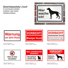 American staffordshire terrier zählen in vielen bundesländern deutschlands zu den kampfhunden. Hunde Replikate Hinweisschilder Verbotene Emailschilder Gunstig Kaufen Ebay