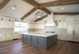 Exeter Remodel Farmhouse Kitchen Cabinets Grey Kitchen Island Modern Farmhouse Kitchens