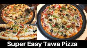 Tawa Pizza Recipe Chicken Pizza On Tawa Quick Easy Pizza Recipe Youtube Pizza Recipes Easy Chicken Pizza Recipes Pizza Recipe In Hindi
