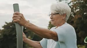 A double workout for granny ivana barova. Fitness Granny Stock Footage Royalty Free Stock Videos Pond5