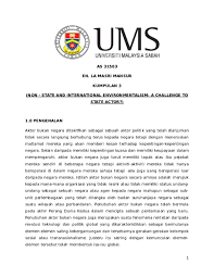 Istilah pendidikan alam sekitar semasa persidangan iucn di paris. Doc Alam Sekitar Docx Muhammad Khairi Academia Edu