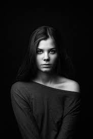 Background Woman Black And White Portrait Photography Simple Black Photos 11 15 On Behance Black Background Photography Black Background Portrait Black And White Portraits