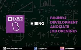 Freshers Jobs Byjus Business Development Associate Job Openings For Multiple Cities Jumpwhere