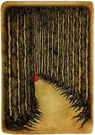 Little Red Riding Hood Illustrations By Melissa Jayne Rathbone Via Behance Little Red Riding Hood Red Riding Hood Art
