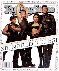 Tv On The Cover Of Rolling Stone Seinfeld Rolling Stone Magazine Cover Rolling Stones Magazine