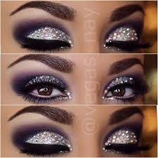 10 ways to apply glitter eye makeup