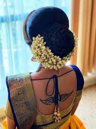 Vithya Coiffure Et Maquillage Hairbun Bunhairstyle Malaysia Malaysianmua Tamilbride Coiffure Blog Vithya Hair And Makeup Indian Bride Hairstyle South Indian Bride Hairstyle