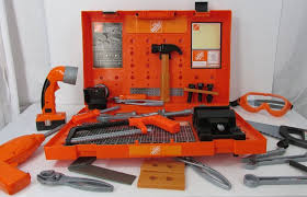 Black And Decker Toy Tool Bench Play Tools Home Depot Black Decker Bench Drill Flashlight Pretend Play Hammer Black Decker Home Depot Flashlight