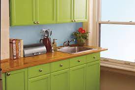 Honey yellow oak, exposed hinges, crappy wood, and small shelves. 10 Ways To Redo Kitchen Cabinets Without Replacing Them This Old House