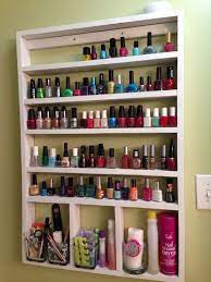 Modern Diy Nail Polish Rack Ideas Every Girl S Dream Diy Ideas Diy Nail Polish Diy Nail Polish Rack Nail Polish Rack