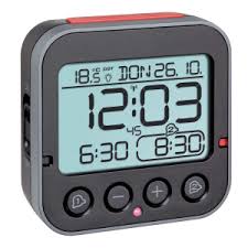 The alarm message will appear and the preselected sound will be played at the set time. Digital Alarm Clocks Find Product Retailer Tfa Dostmann
