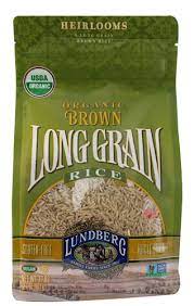 Lundberg brown rice syrup organic gluten free azure 16. Lundberg Organic Long Grain Brown Rice 2 Lbs Vitacost