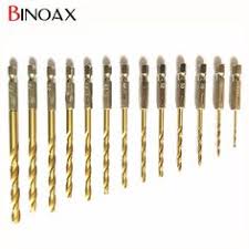 5 7 Buy Here Steeltools 13 Pieces Hss Titanium Coated High Speed Steel Drill Bit Set 1 4 Hex Shank 1 5 6 5mm Power Tool Acce Many Best Things