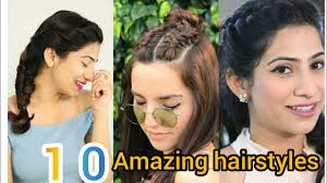 If you have the long hair and you want to wear the unique look to enhance flower hair clip for wedding hairstyle, bridal hair vine, bridal hair piece, bridal hair comb, wedding headpiece, boho bridal headpiece. Easy Hairstyles Simple Unique Hair Braids Girls Fashion Hair Styles Youtube