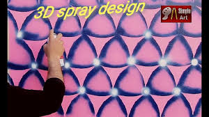 بقطعه كرتون وزجاجه سبراى إصنع بنفسك في المنزل أجمل ديكور ثرى دى ورق حائط Bedroom Wall Designs Wall Design Design