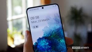 The notification bar and the status bar. Samsung Galaxy S20 Problems And How To Fix Them Android Authority