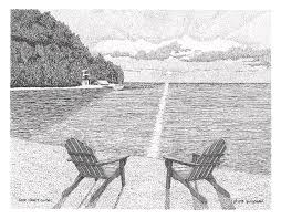 Learn how to draw sunset black and white pictures using these outlines or print just for coloring. Door County Sunset Drawing By David T Wilkinson