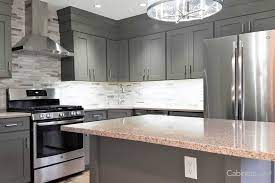 50% off stone creek floor models! Shaker Ii Maple Creek Stone Framed Cabinets Cabinets Com