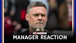 REACTION: Mark Trueman recognises Tranmere's defence caused difficulties