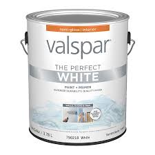 valspar semi gloss perfect white