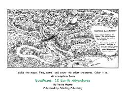 Mazes enforce stronger connections in your brain which. Mazes And Coloring Pages Roxie Munro Author Artist